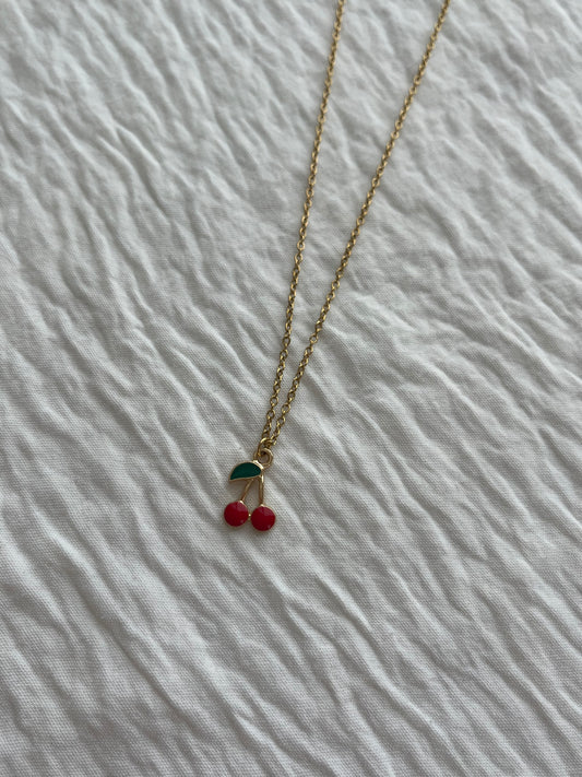 Cherry necklace