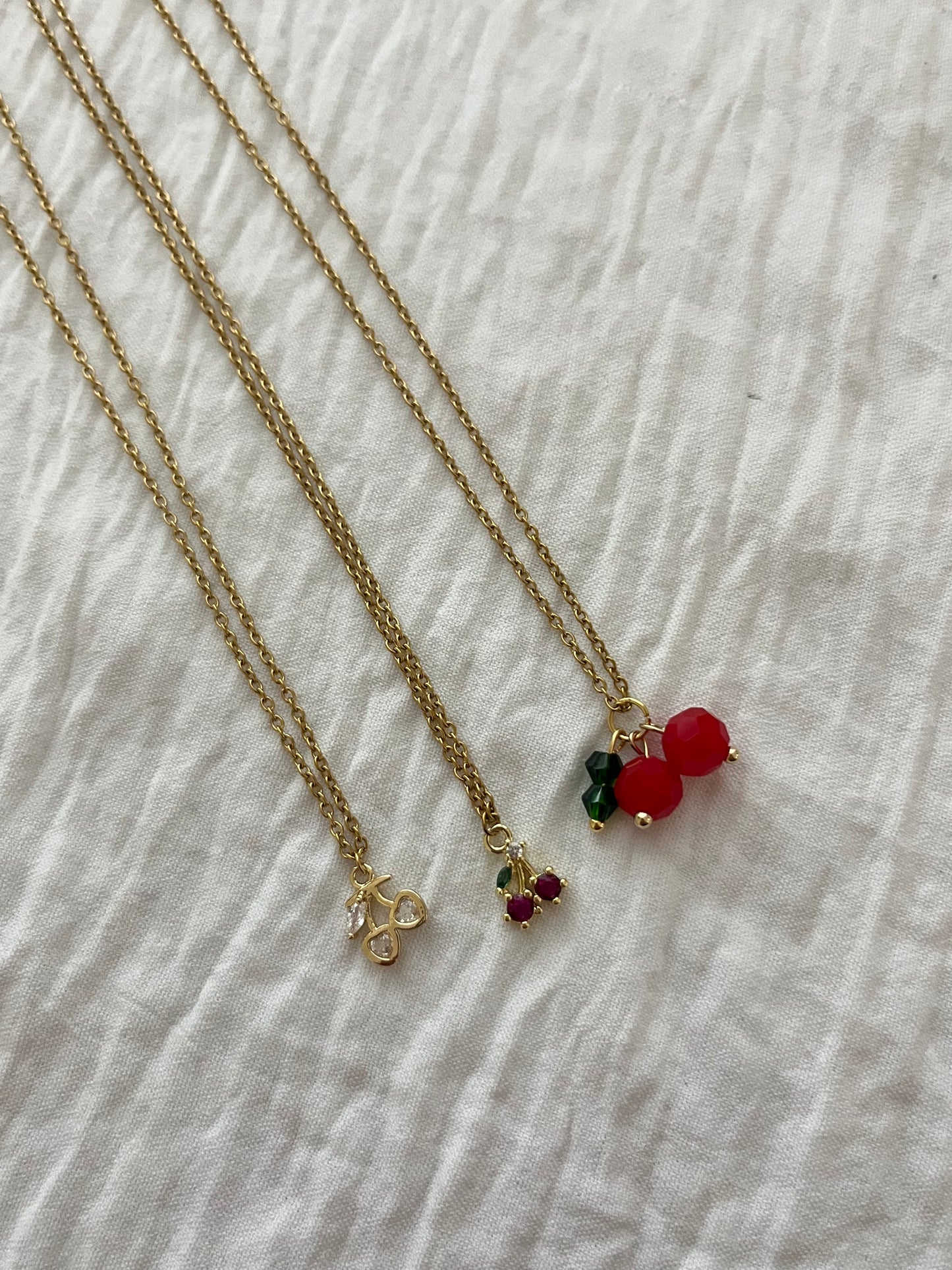 Cherry necklaces