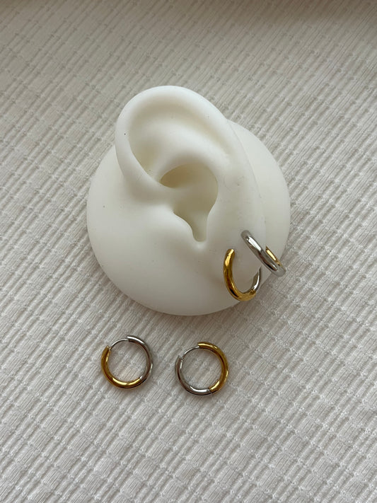 Two tones earrings