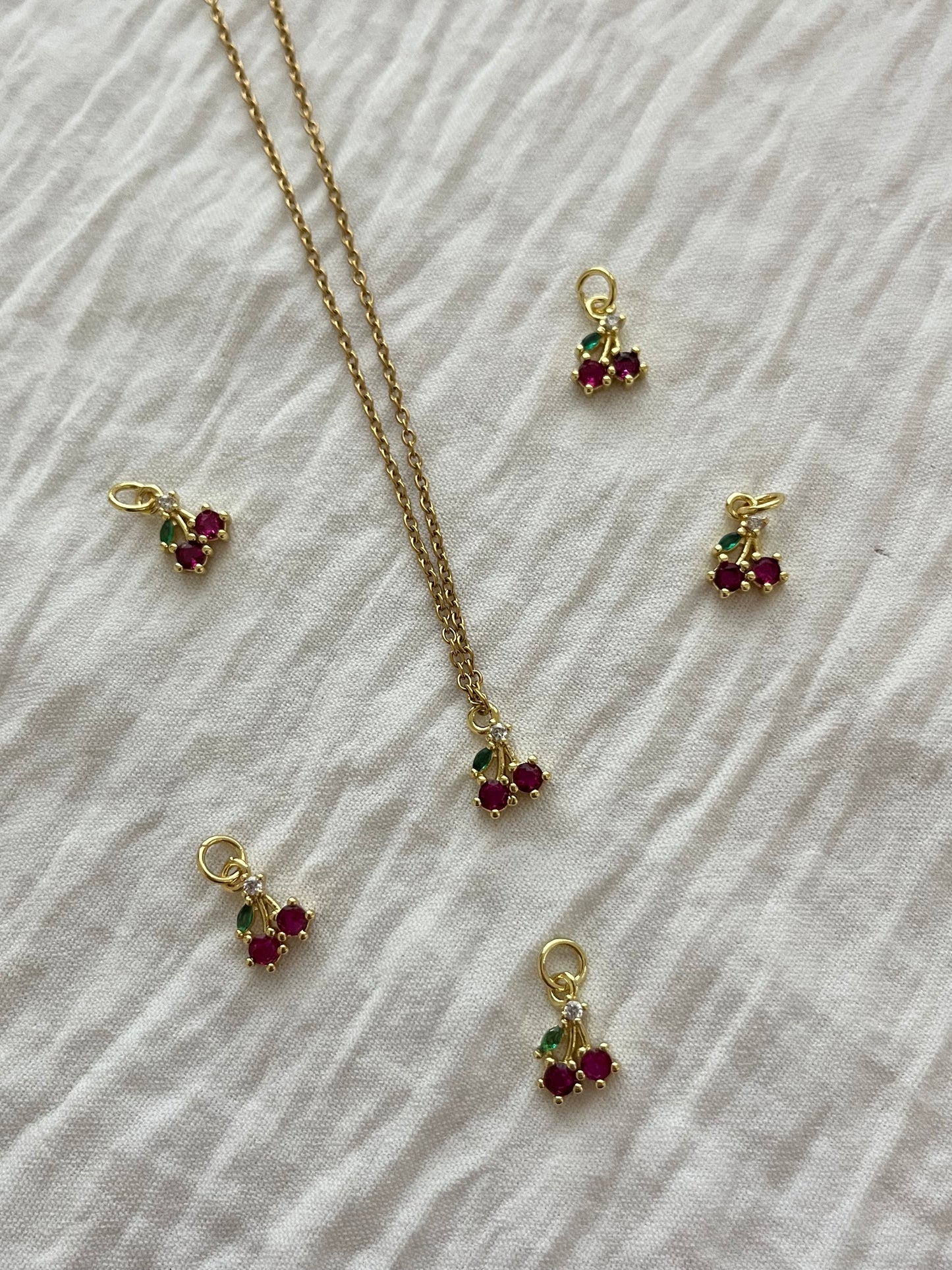 Cherry necklaces